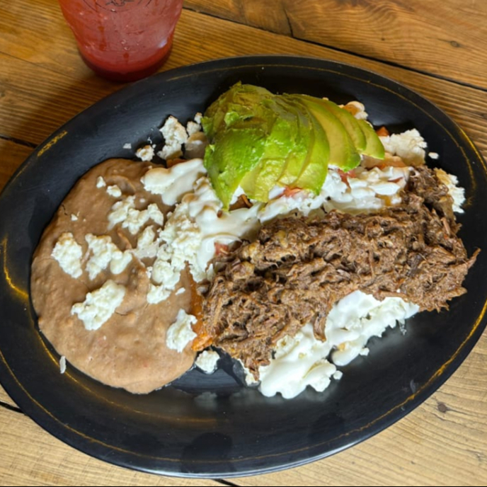 Enchiladas Potosinas de BarbacoaSLP