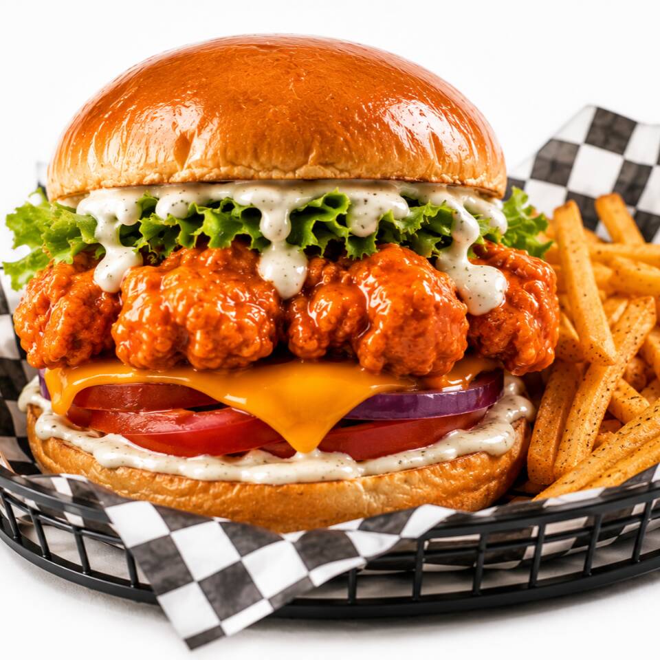 Buffalo Chicken Burger