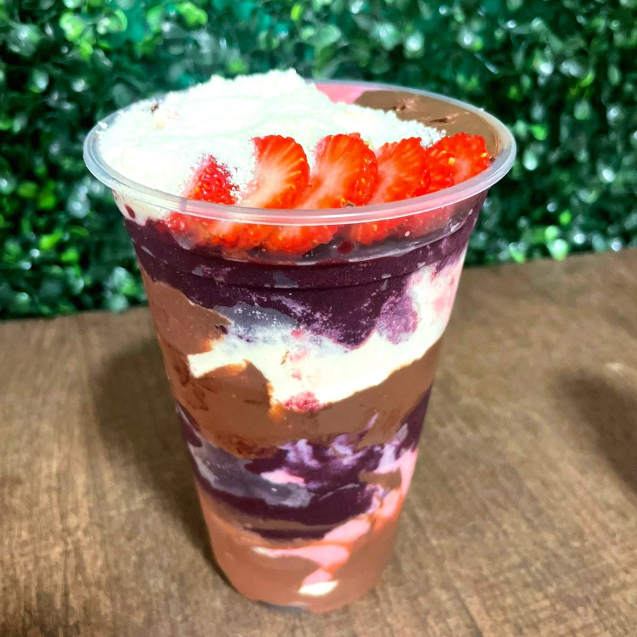 Nutella - Mousse morango - Leite em pó - Morango