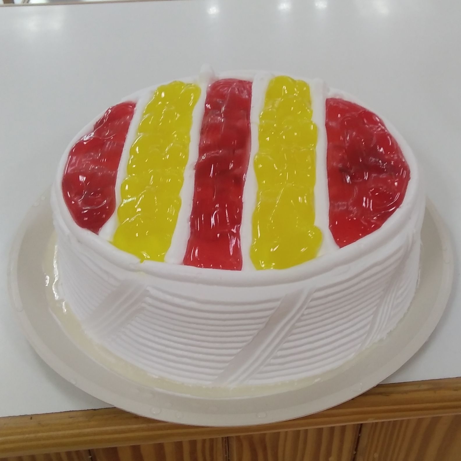 Pastel 3 Leches con Fresa y Piña