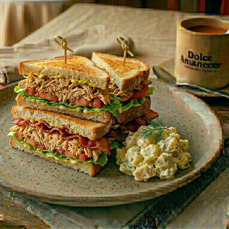 Club Sandwich de Pollo
