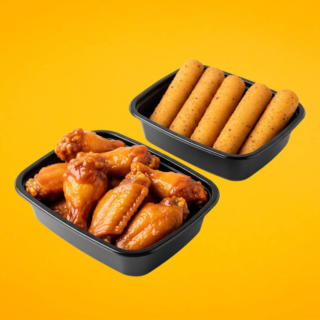 COMBO: 10 Alitas + 5 Dedos de Queso