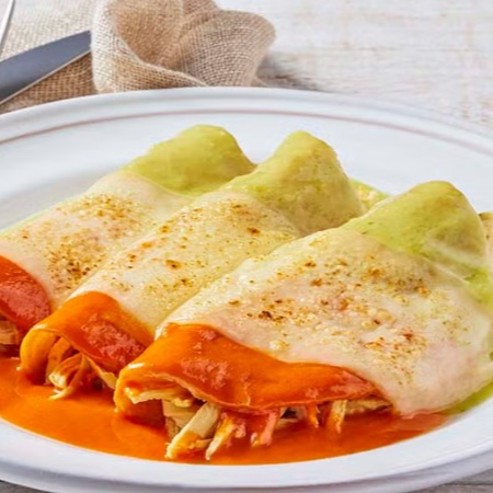 Enchiladas Divorciadas Orden 2 pzas