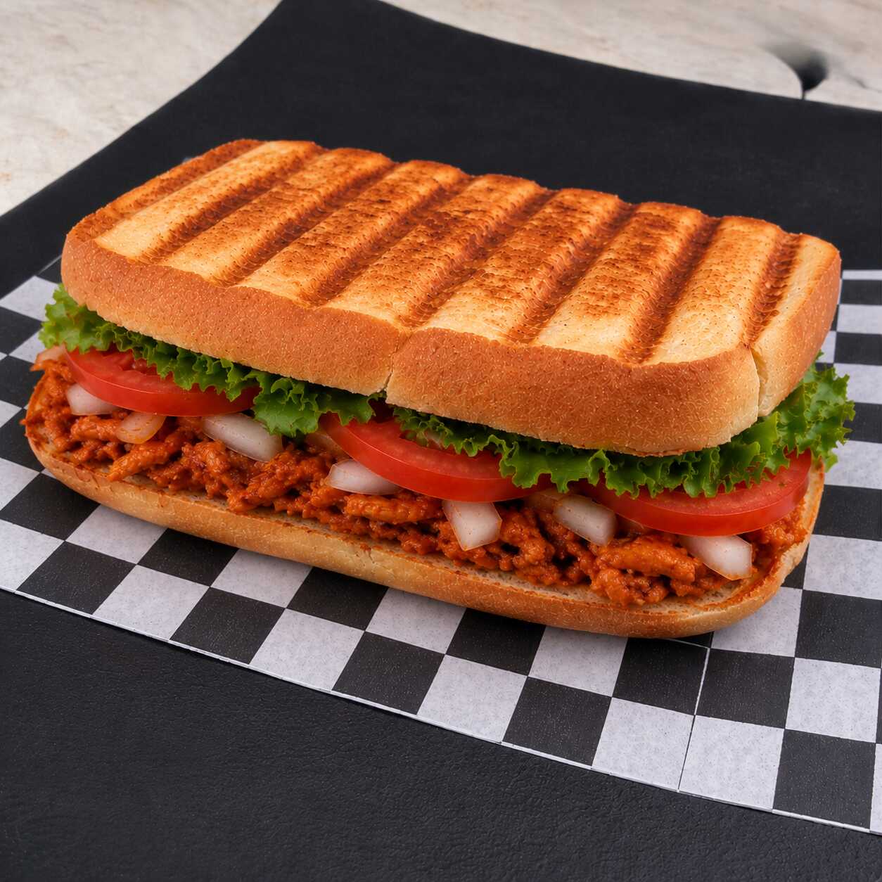 Sándwich Adobada