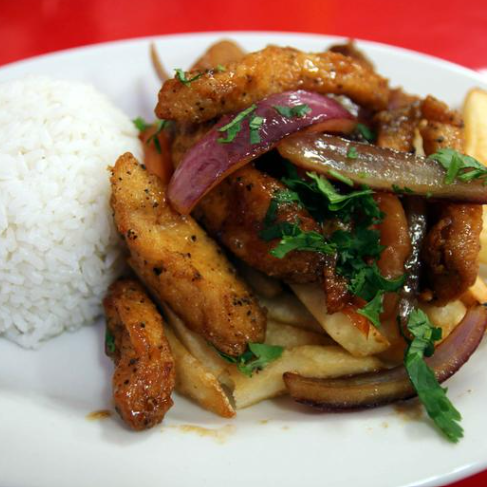 Saltado de Pescado