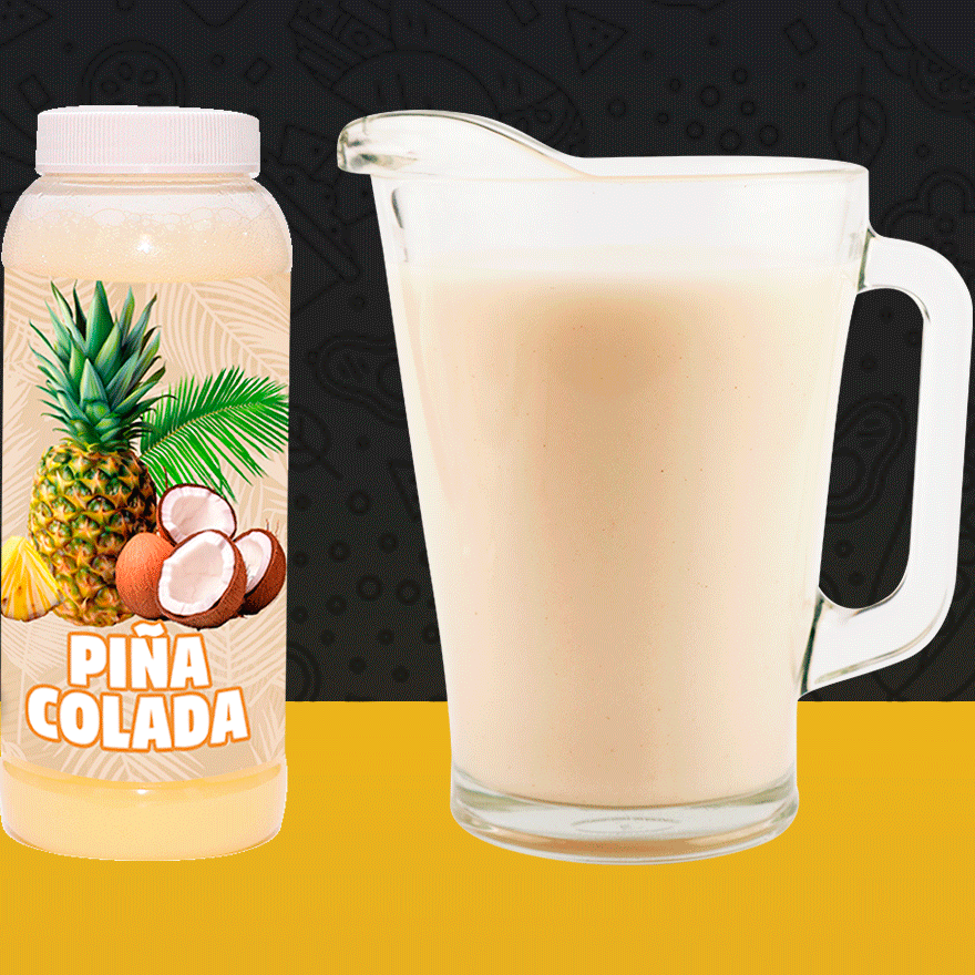 Agua de Piña Colada 1 L