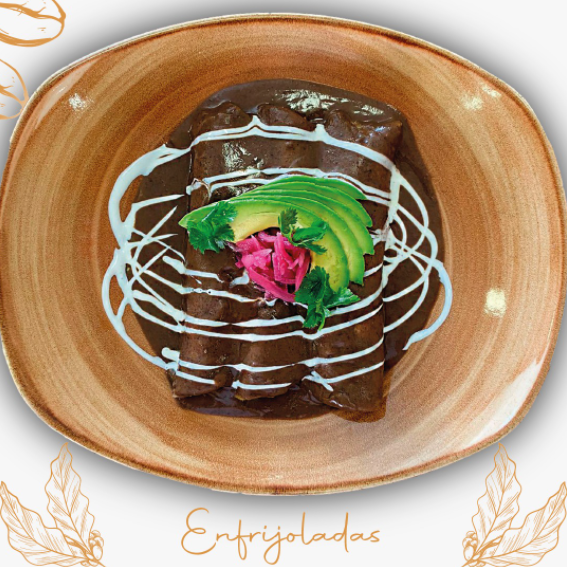 Enfrijoladas
