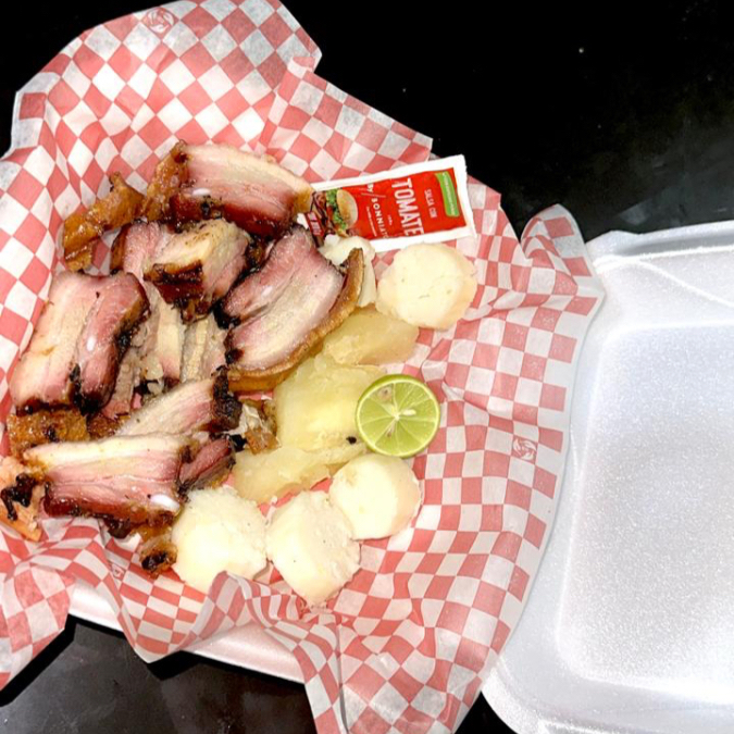 Chicharon al barril