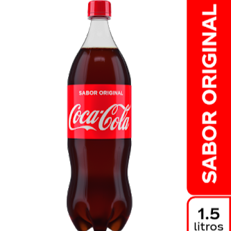 Refrescos Coca Cola 1.5 Litros 2 Pzas