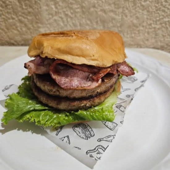 Tocino crujiente doble carne