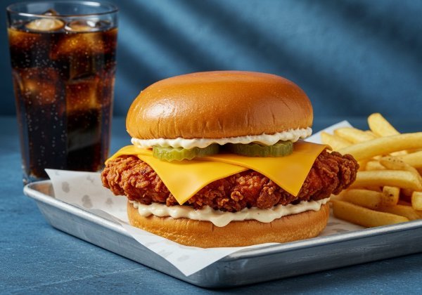 Combo Spicy Chicken Cheese Sandwich