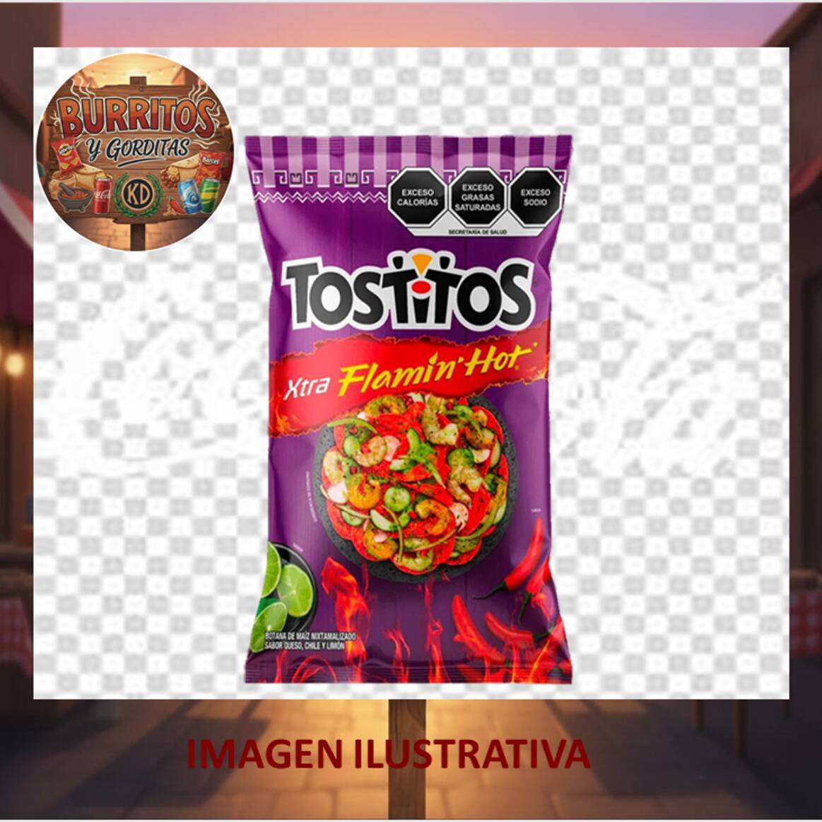 Tostitos 55g (o Sabores a Disponibilidad)