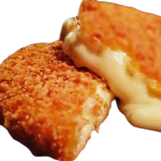 1 Disco de queijo Mussarela empanada