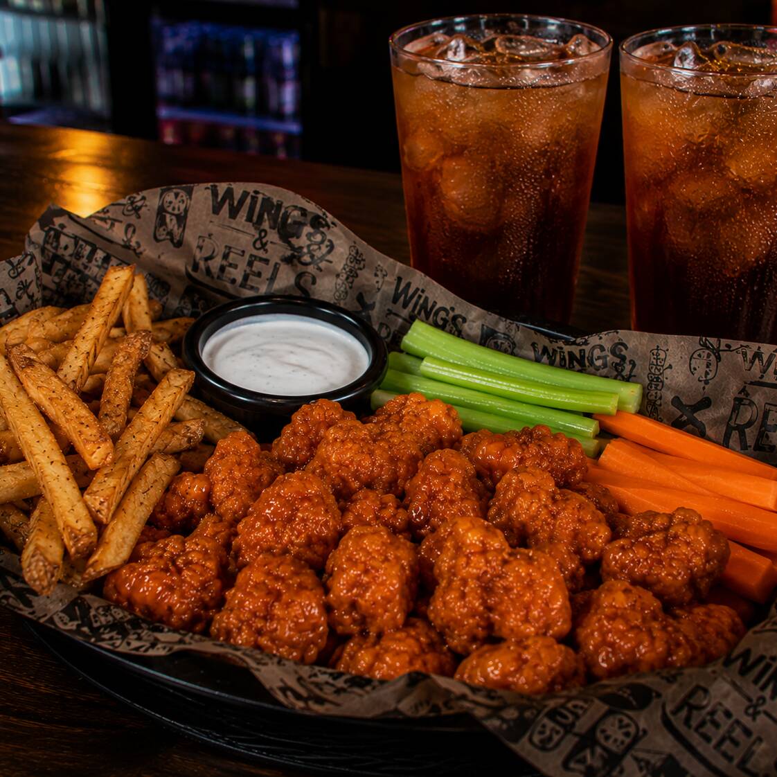 BONELESS PARA COMPARTIR