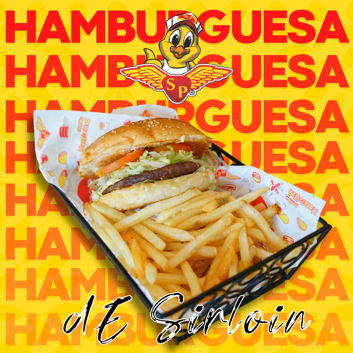 Hamburguesa Al Carbón