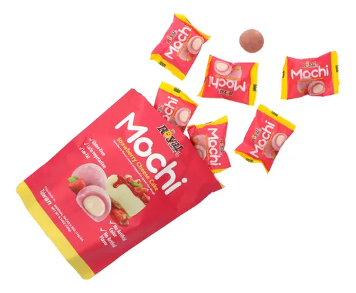 Paquete Mochi Pay de Queso Fresa