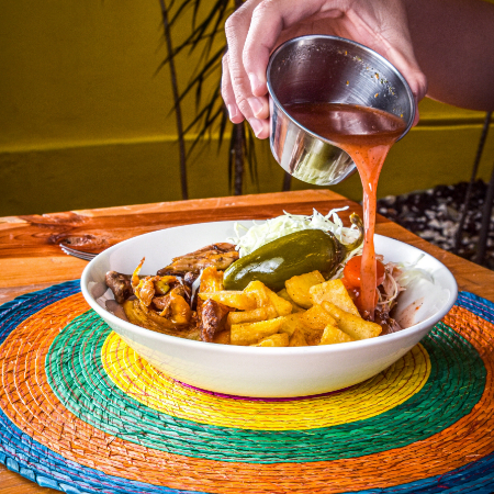ORDEN DE POLLO FRITO "LA PICHA"