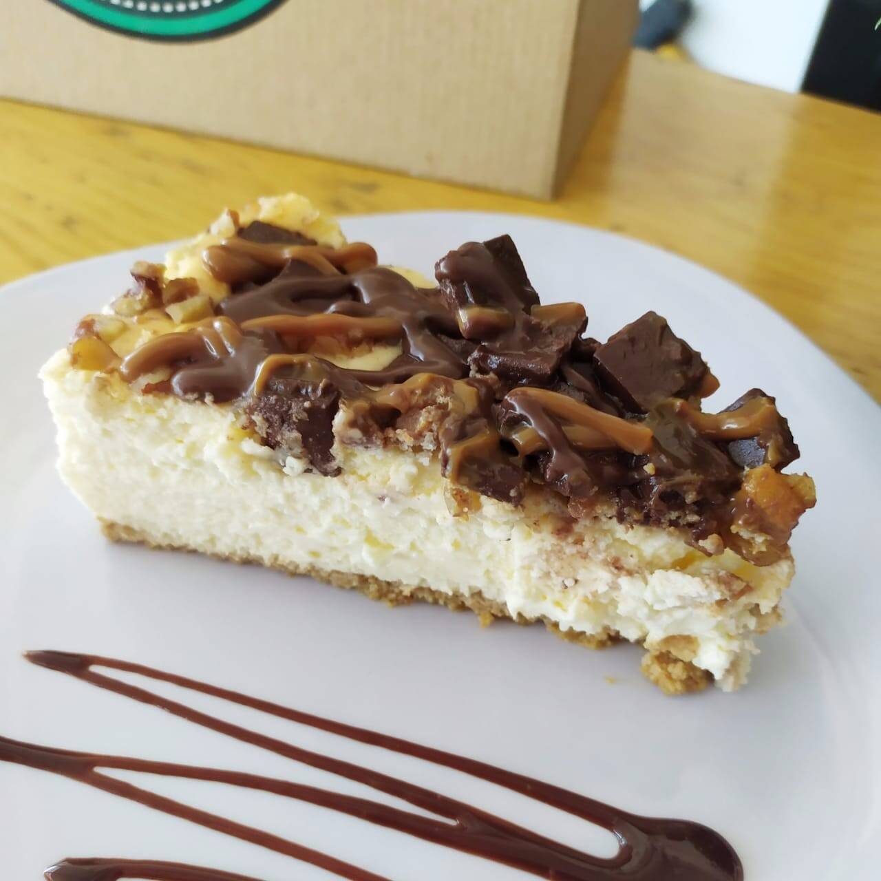 Pastel de Queso con Chocolate