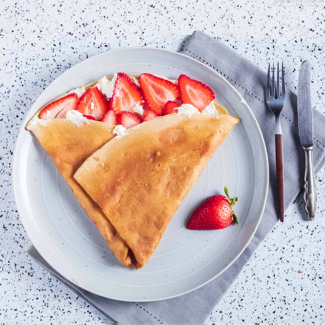 Crepa de 2 Ingredientes