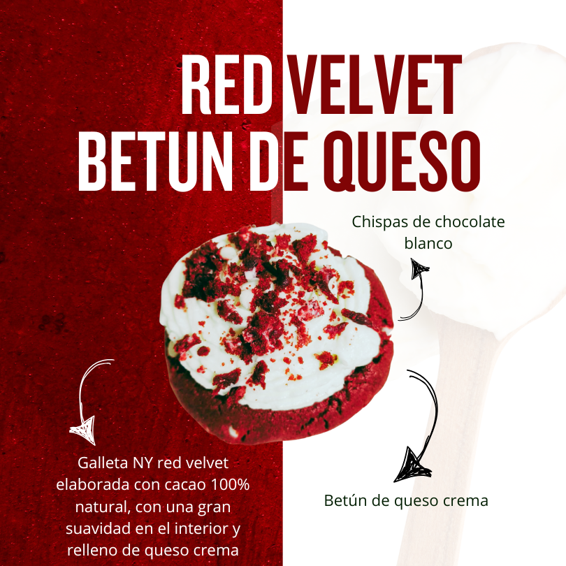 Red velvet Queso crema
