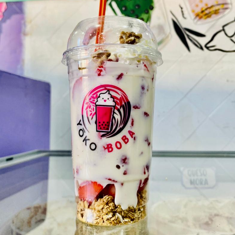 FRESAS CON CREMA GRANDES