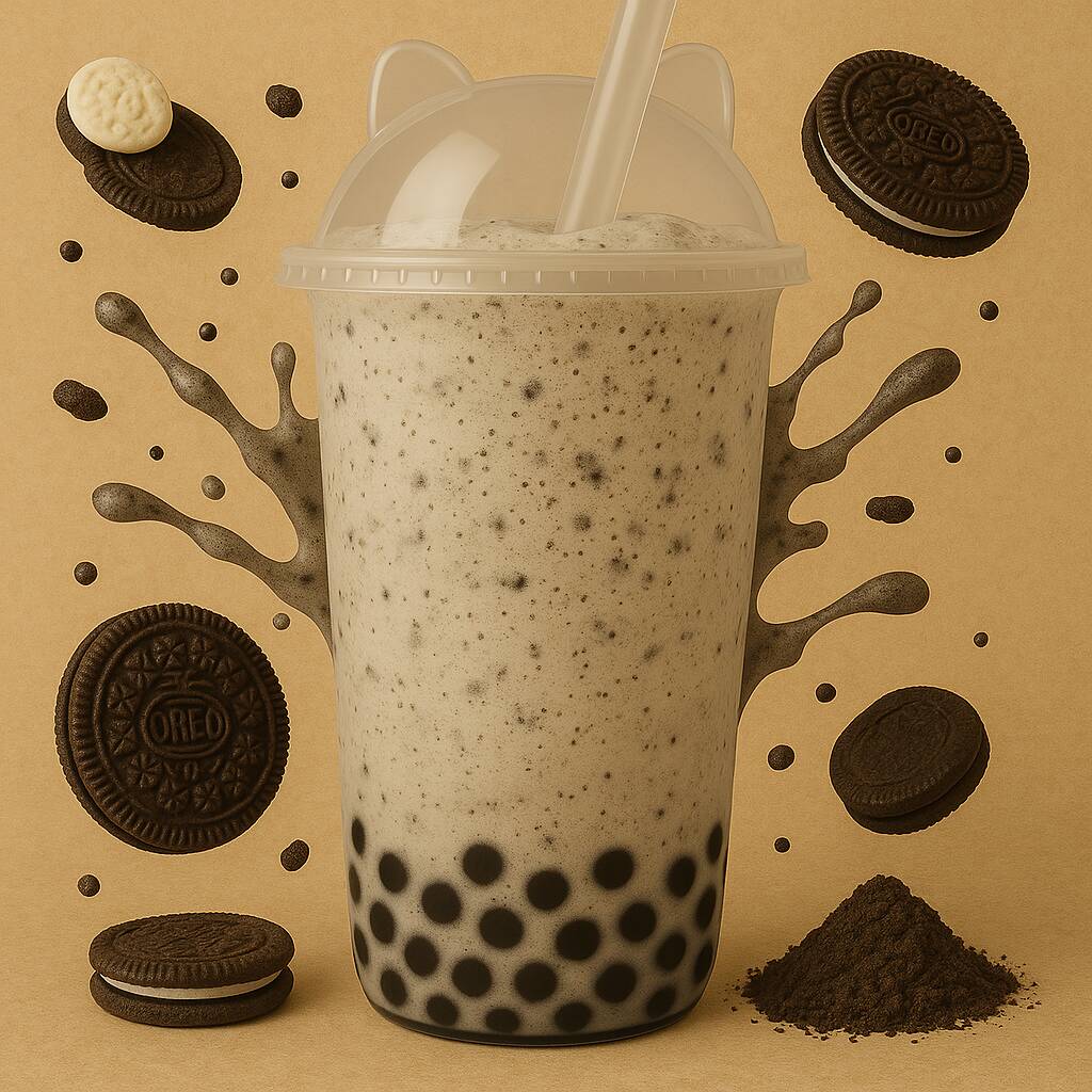 Bubble Tea Cookies And Cream