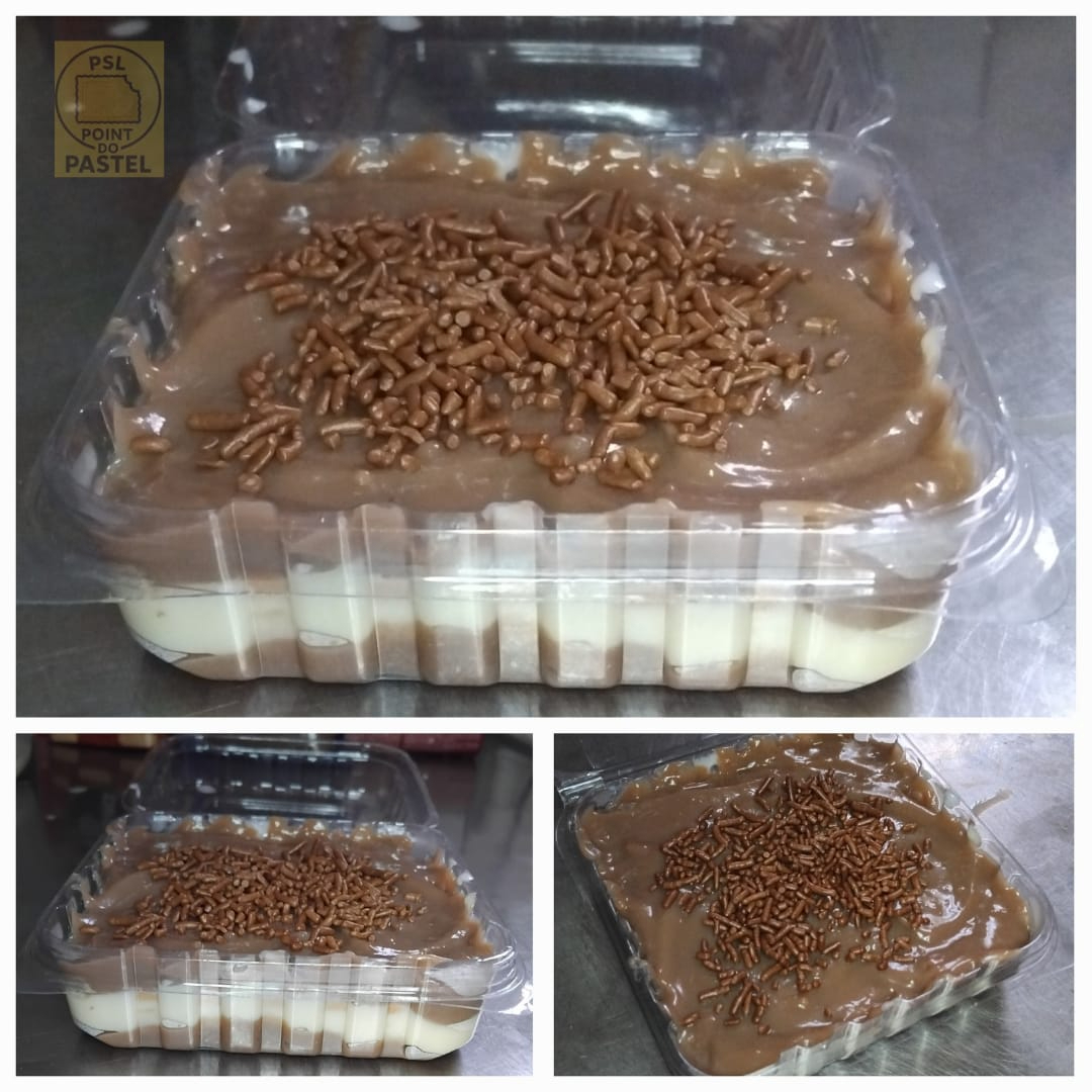Nosso delicioso pavê de chocolate é uma excelente pedida para quem deseja saborear e se lambuzar, é preparado com duas camadas de um delicioso recheio de chocolate, duas camadas de biscoito de maizena piraquê e uma camada de creme branco e por cima granulado macio e bem gostoso.