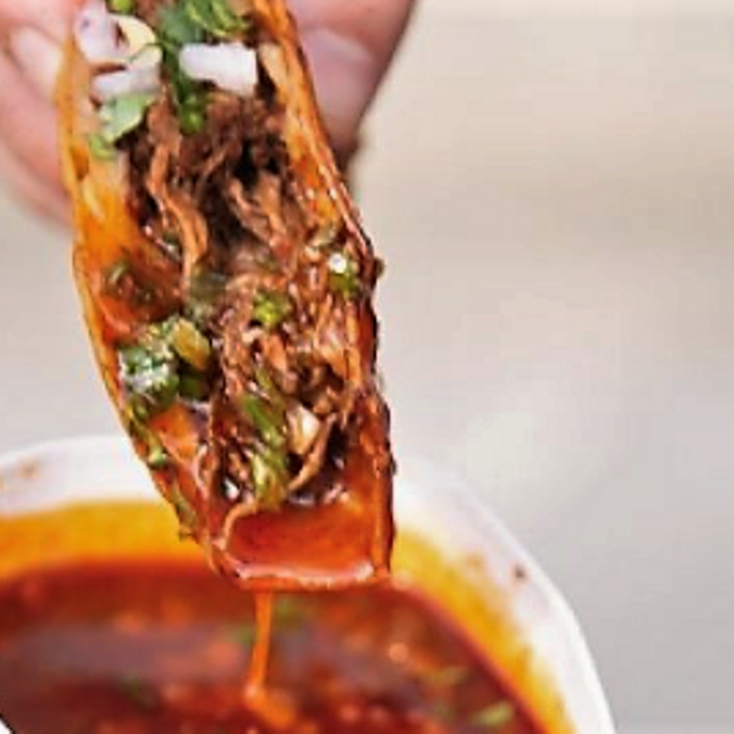 5 Tacos de Barbacoa