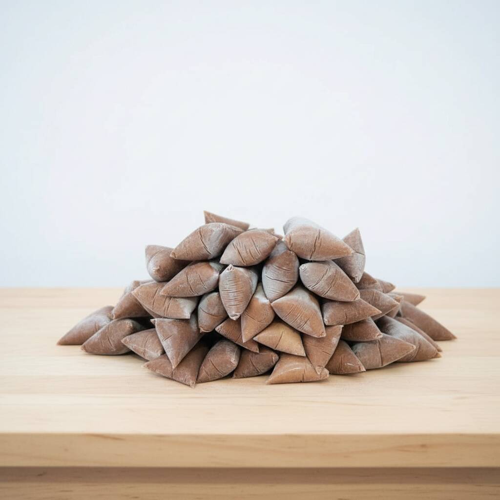 Gelinho/geladinho/sacolé de chocolate feito com cacau 50% cremoso com leite aprox. 120ml/100gr