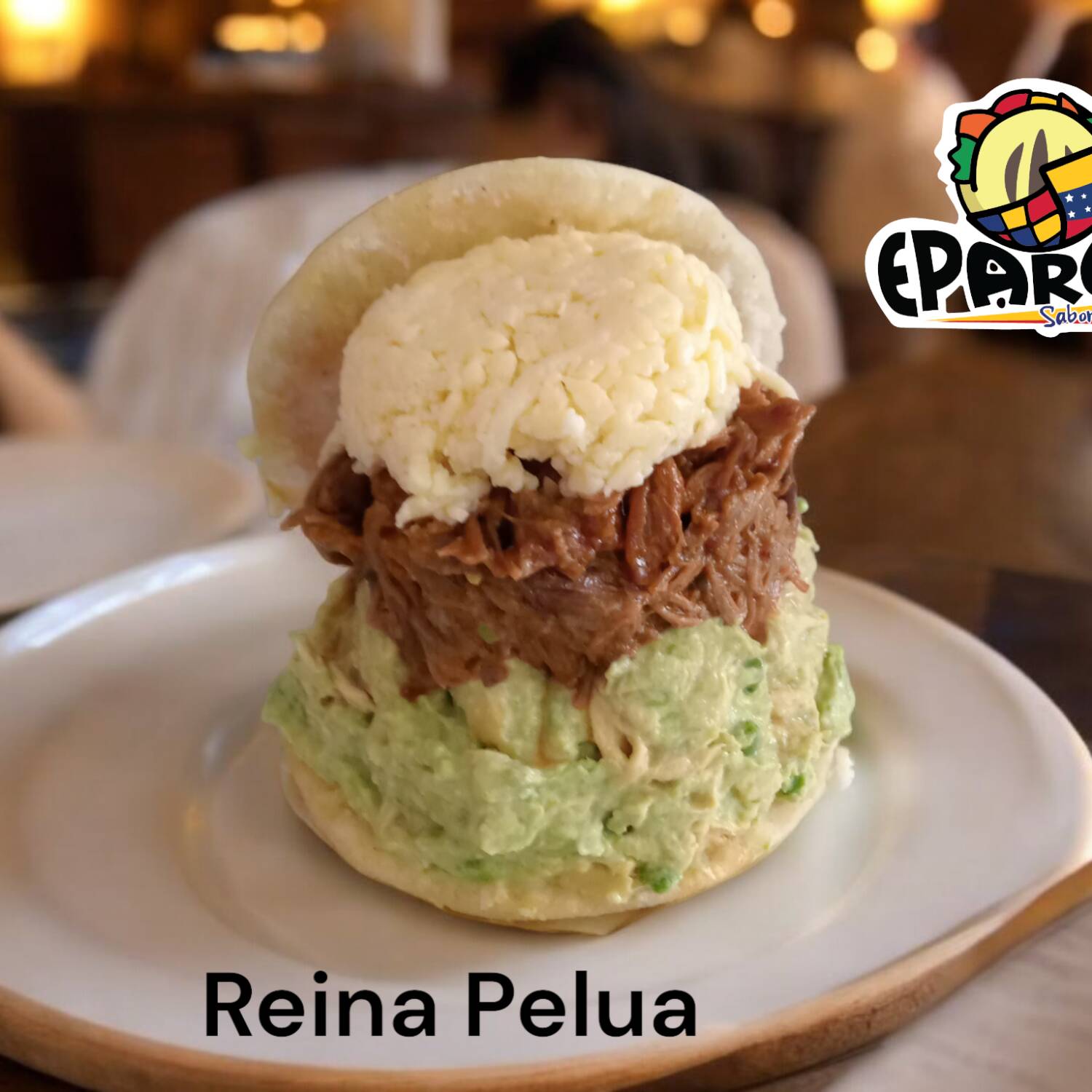 Arepa Reina Pelua