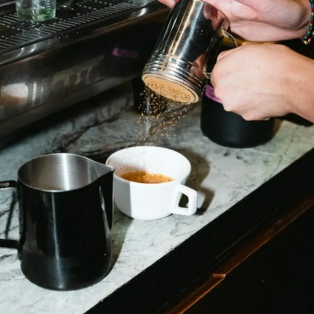 Chai latte caliente