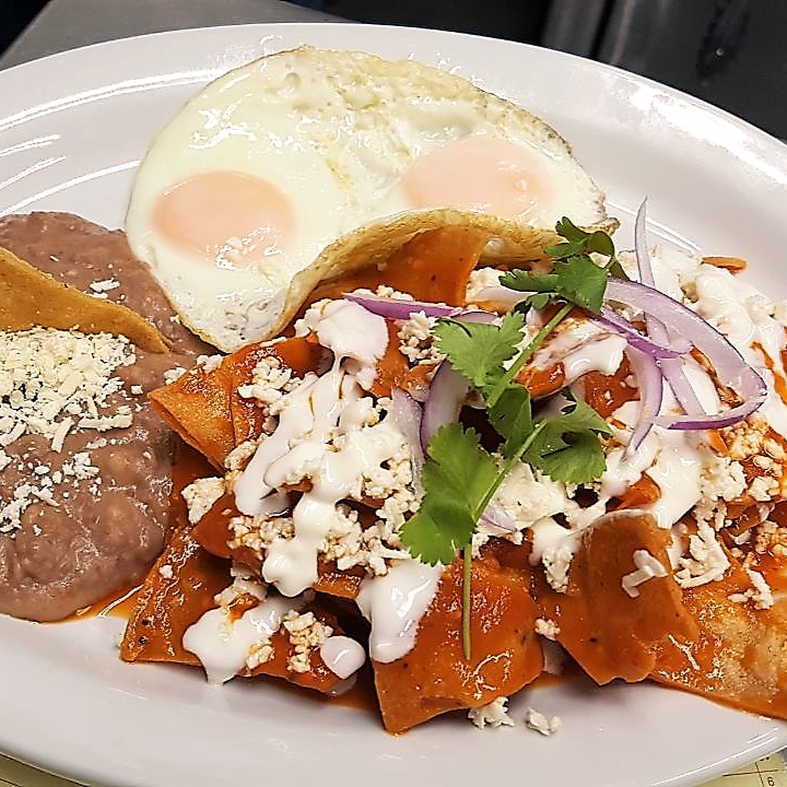 Chilaquiles con Huevo