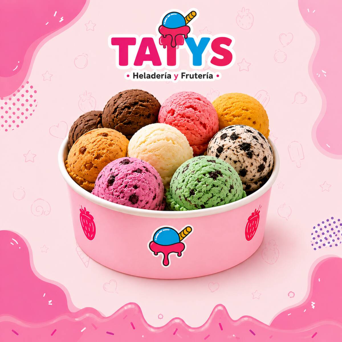 10 Bolas de Helado