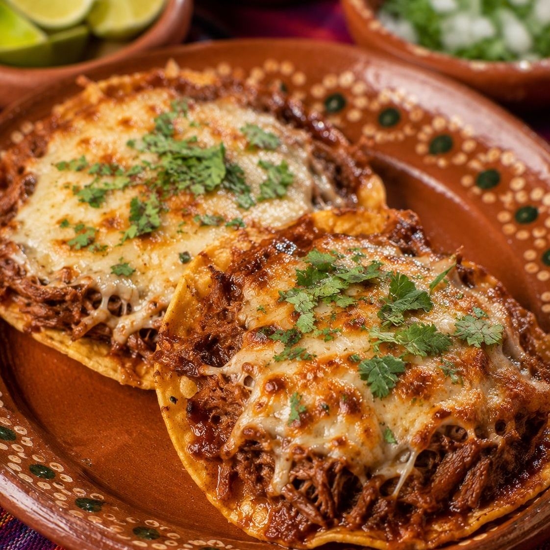 Tostada Gratinada