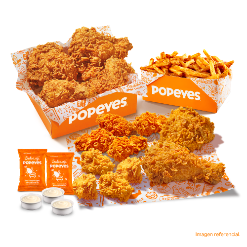 Festi 6 pz + Alitas + Nuggets
