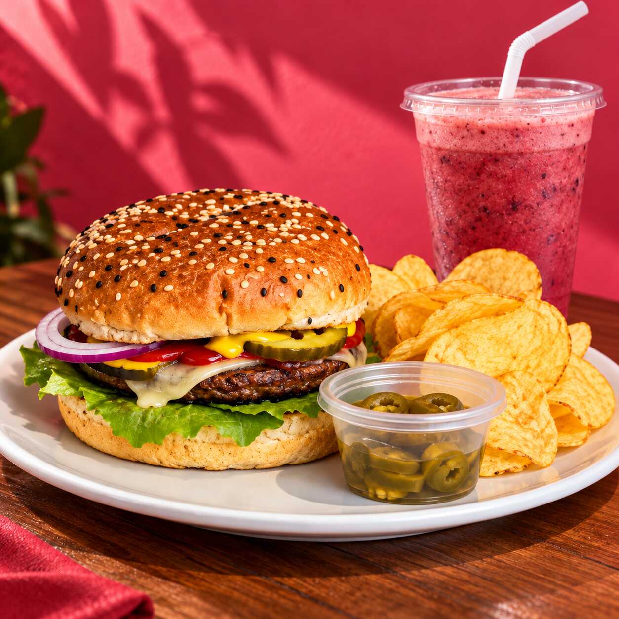 Combo Hamburguesa +Agua 1/2 Litro