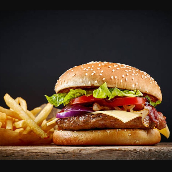 Hamburguesa Suprema con Papas