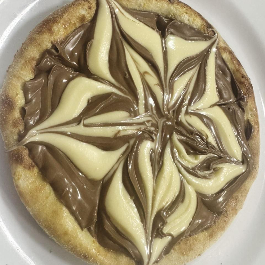 Chocolate branco e chocolate preto