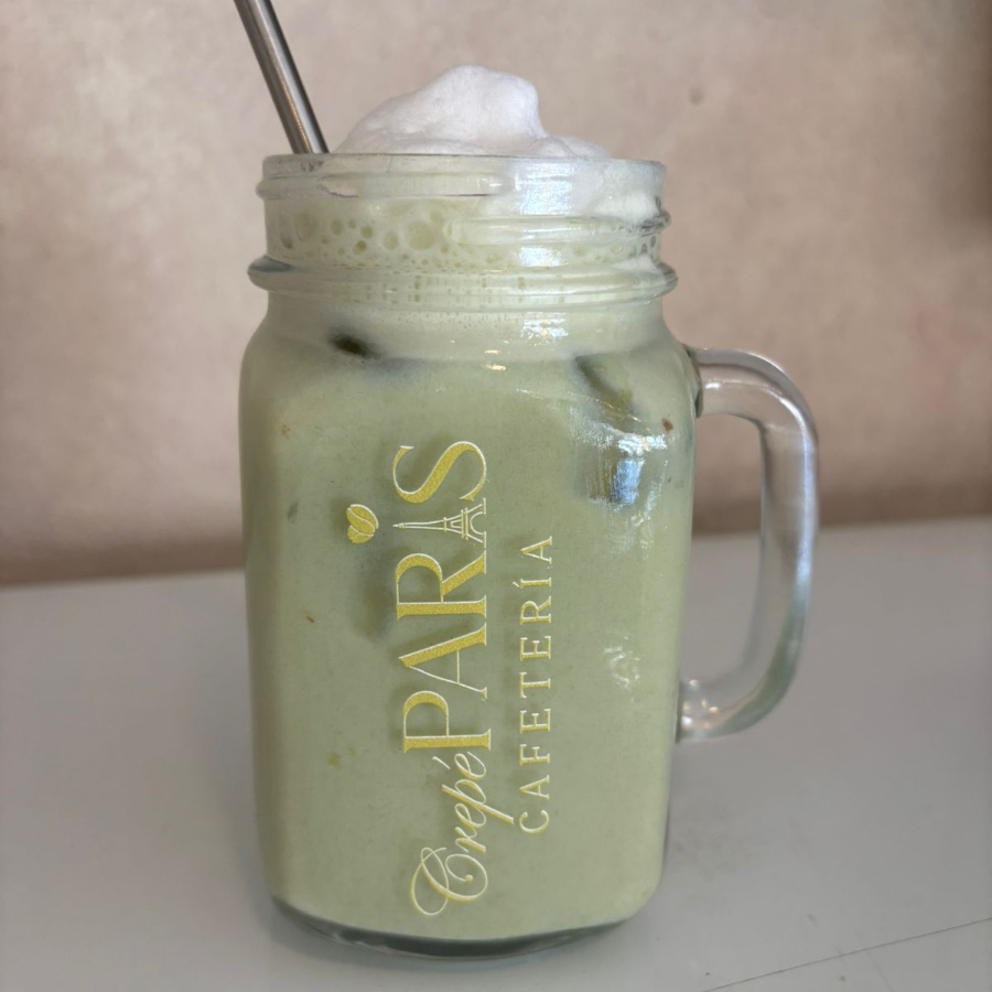 Latte helado de Matcha