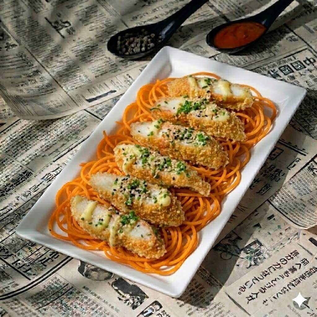 Entrada Palmitos Crunch