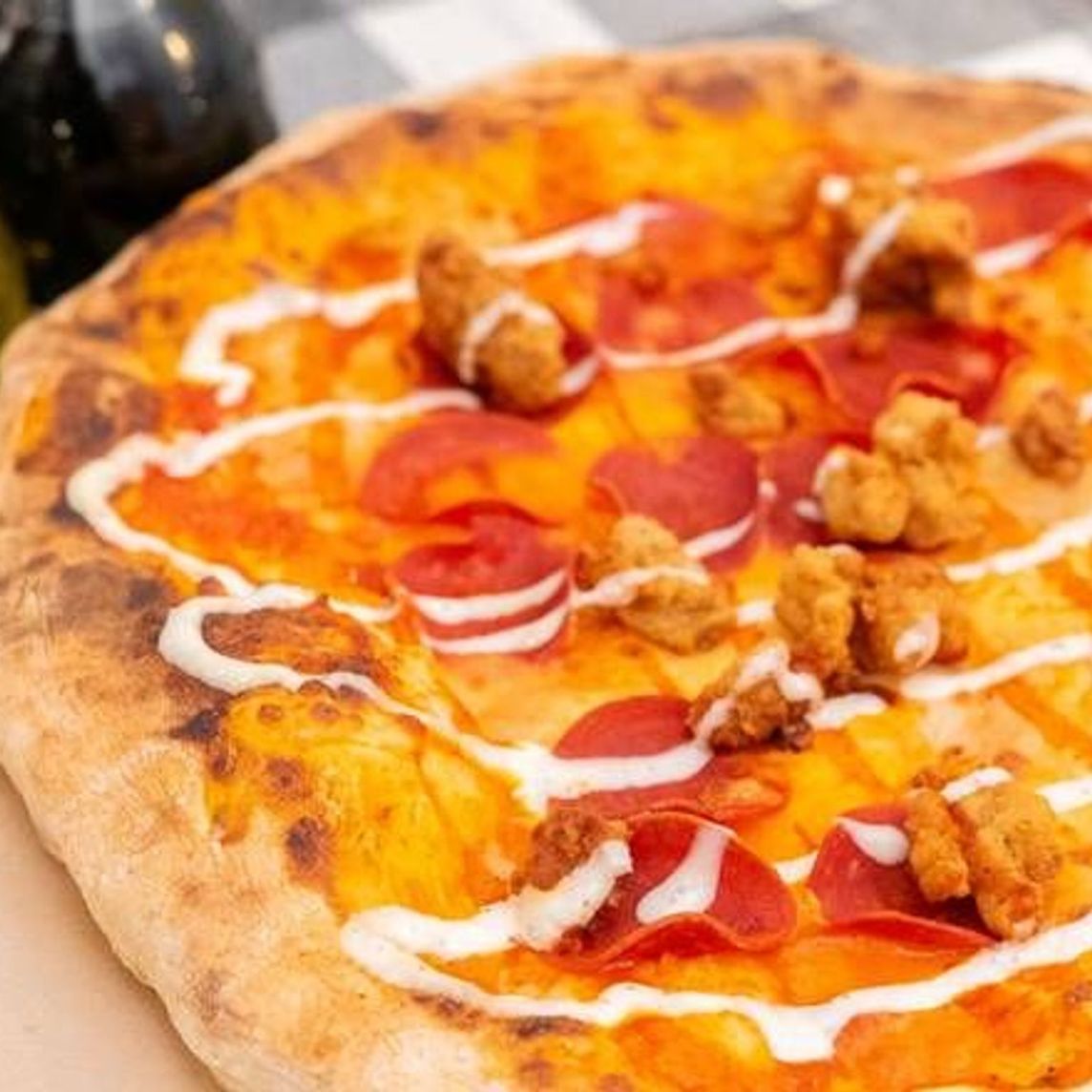 Pizza Boneless On Fire