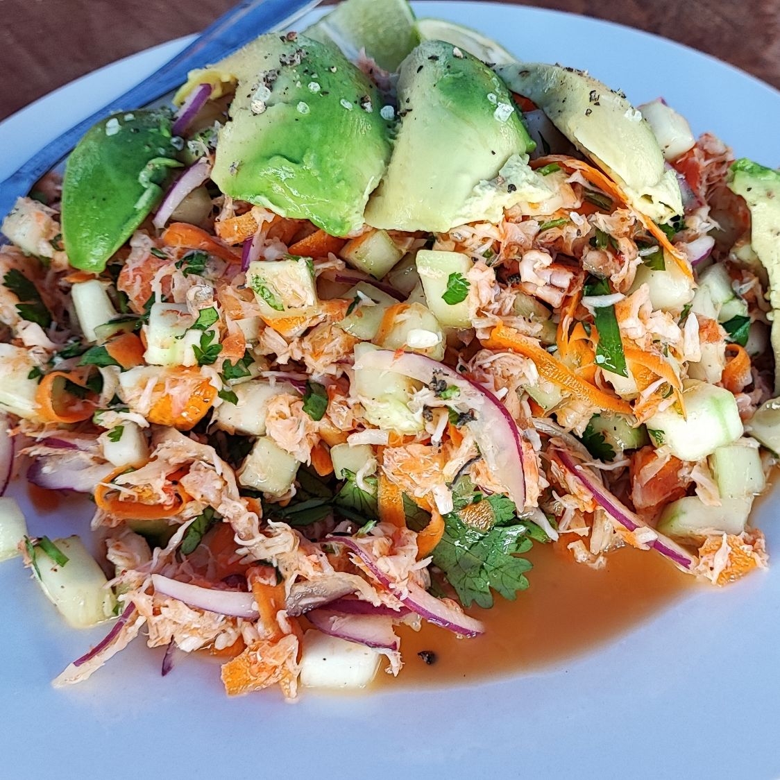 Ceviche de Camarón Seco