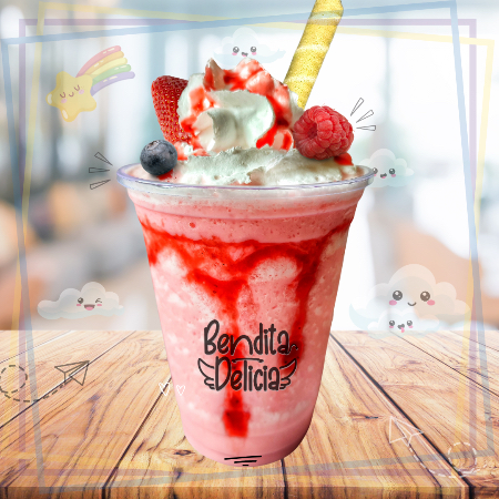 Malteada Berry Good Delicia 16 Oz