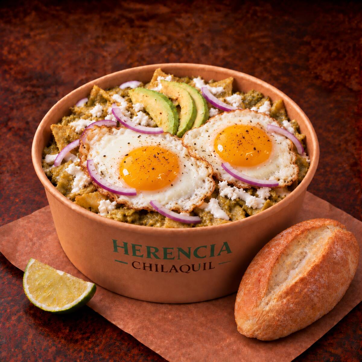Chilaquiles con Huevo