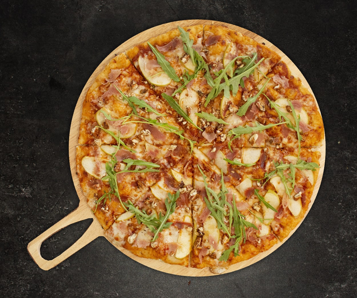 Pizza dolcevita manzana