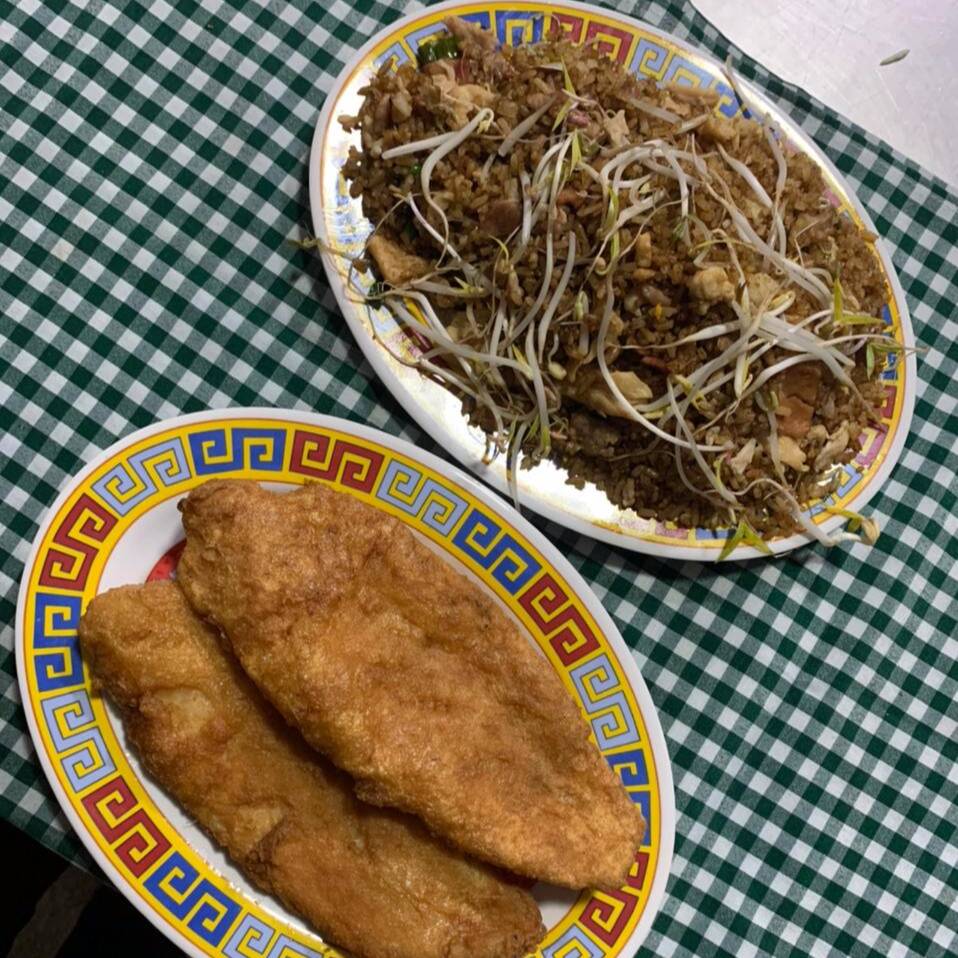 arroz caja grande mas 4 robalo