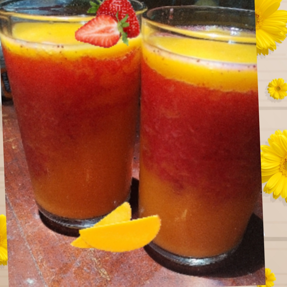 Mango Fresa Slush