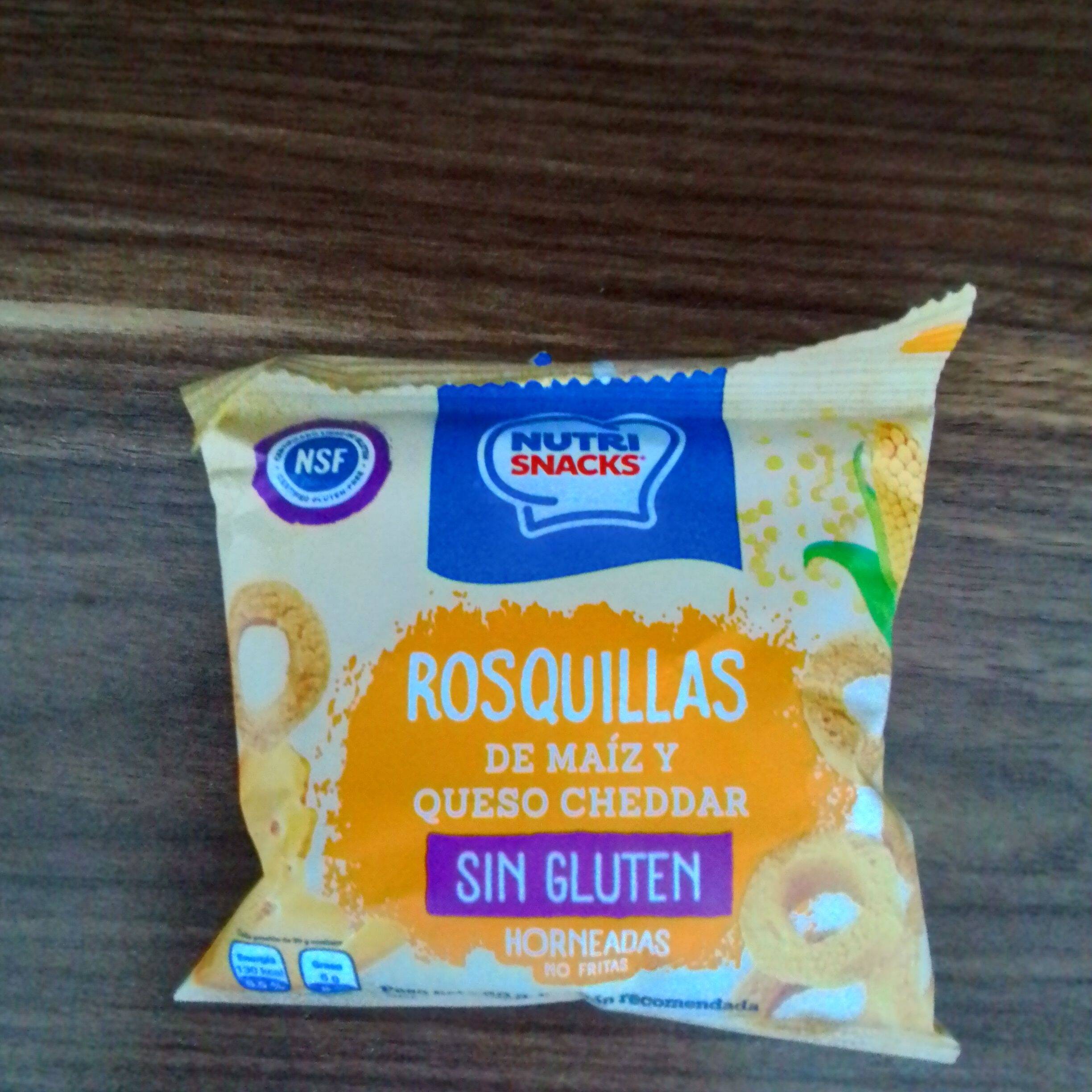 Rosquillas de Maiz y Queso Cheddar