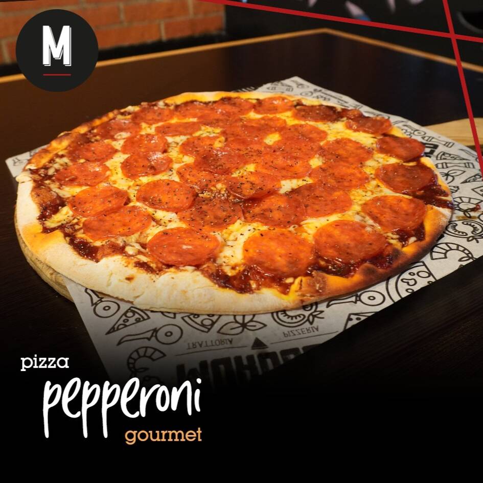 Combo Pizza Pepperoni + 2 Coca Cola Original