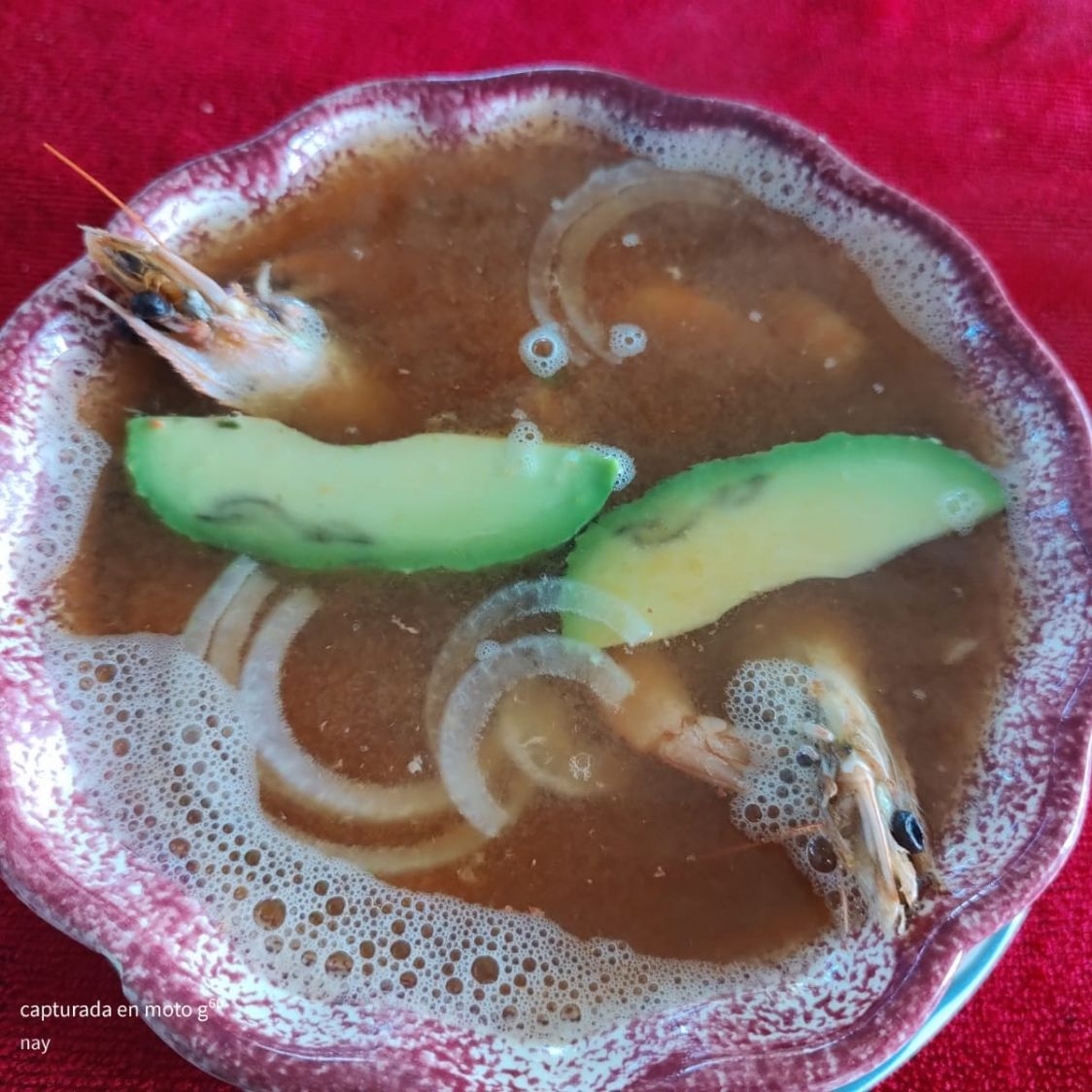 Caldo de camaron